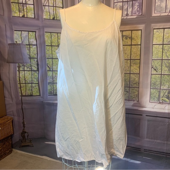 Madewell Eyelet Pintuck Dress Spring Summer Cotton White XXL Ruffles Cute - Picture 12 of 14